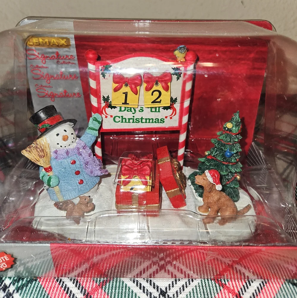 Lemax Signature Collection Countdown To Christmas Table Accent Decor